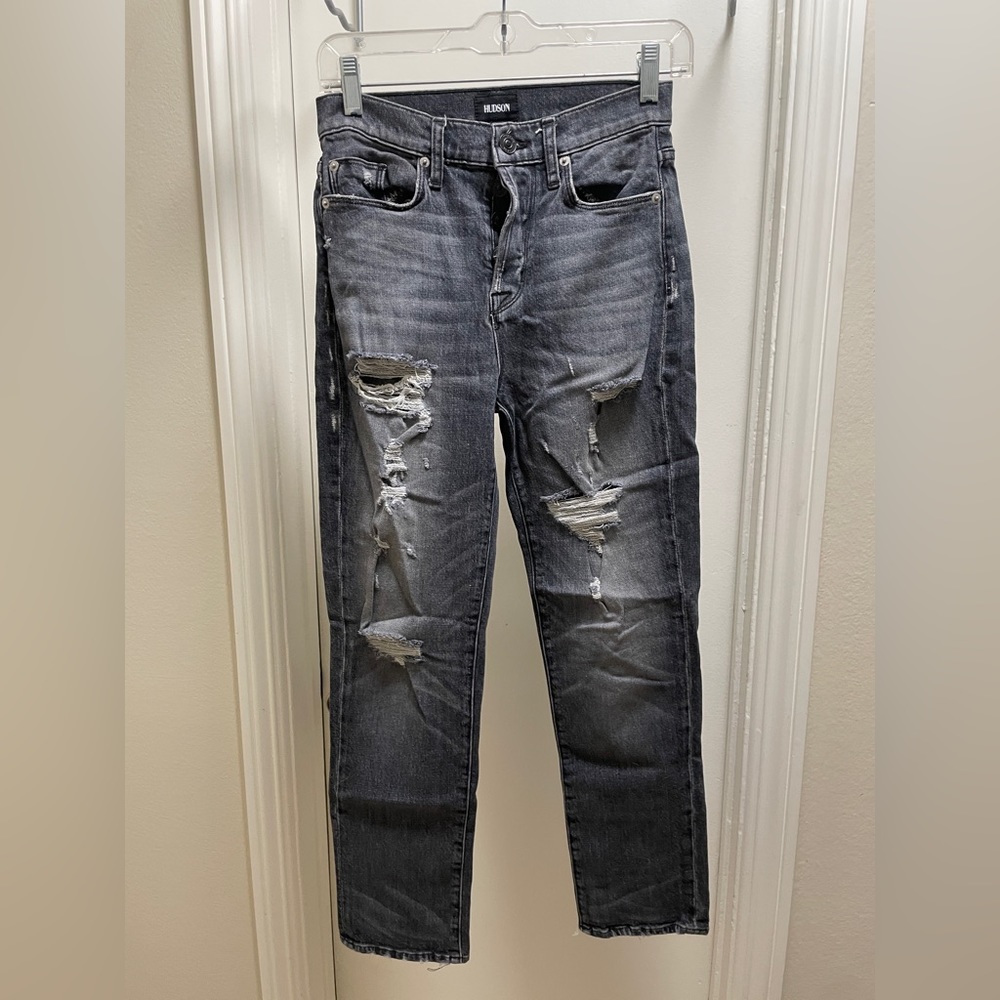Distressed boyfriend jeans by Hudson
